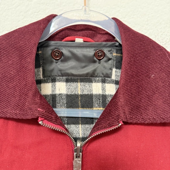 Alex Mill Essex Canvas Jacket Red Size Smal - Picture 6 of 6